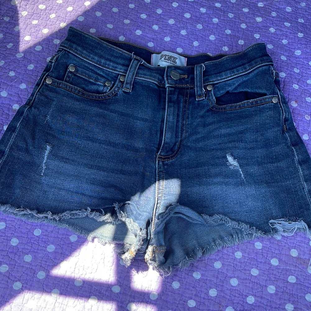 Victoria’s Secret Pink denim shorts